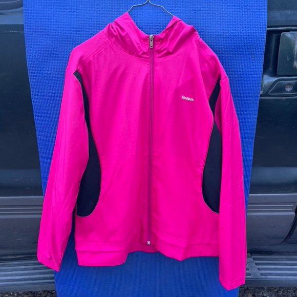 Reebok Hoodie Athletic Jacket Reebok Sports Jacket - Picture 1 of 15